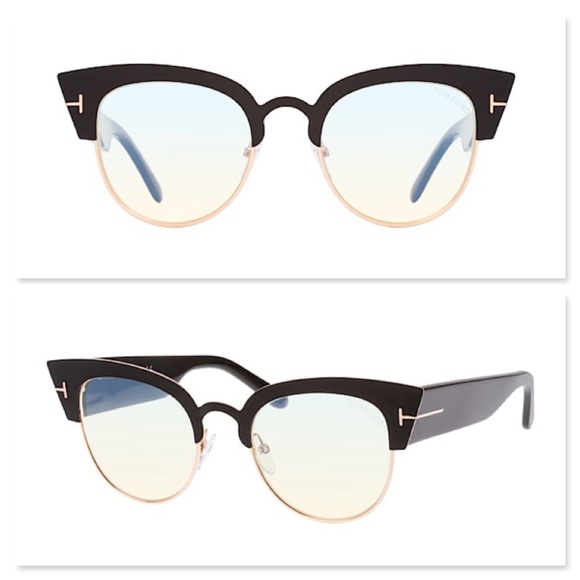 Tom Ford Accessories - New TOM FORD Alexandra Black Cat Eye Glasses